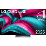 LG OLED65C54LA, 65 Zoll 4K OLED evo AI TV mit α9 Gen8 Prozessor, 120Hz, webOS 25 in Dark Titan Silver