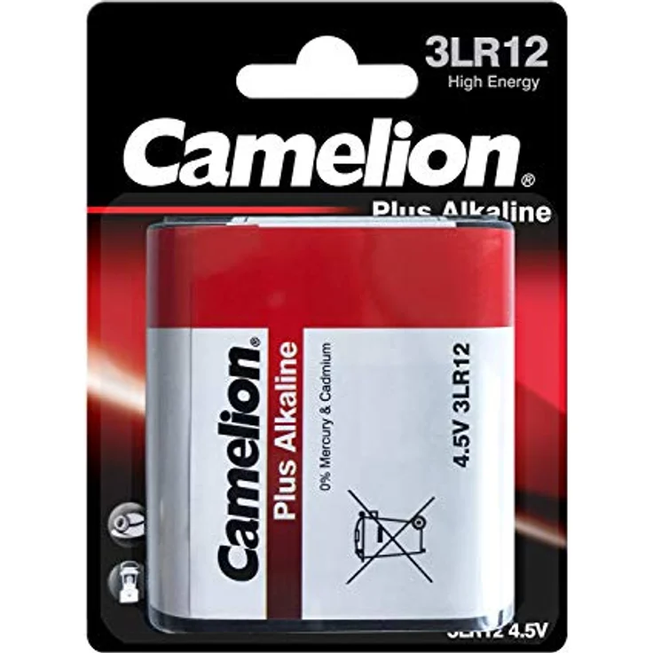 Camelion 11000112 Plus Alkaline Batterie, 3LR12-4,5 Volt, 1er-Pack – Bild 2