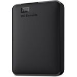 WD Elements (6 TB), Externe Festplatte, Schwarz mit USB 3.0-Anschluss