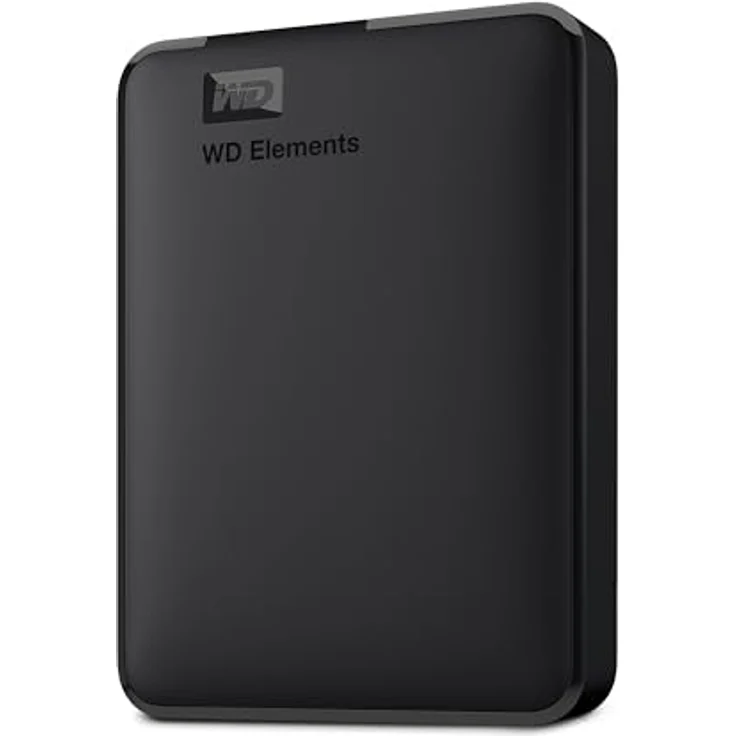 WD Elements (6 TB), Externe Festplatte, Schwarz mit USB 3.0-Anschluss – Bild 1