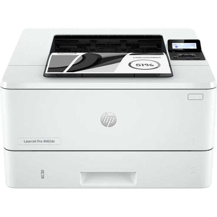 HP LaserJet Pro 4002dn, Schwarzweiß Laserdrucker mit 40 Seiten pro Minute, nur Ethernet, 2 Papierfächer, Duplexdruck