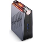 ACEMAGICIAN Mini PC Gaming AMD Ryzen 7 8845HS(8C/16T,4nm,bis zu 5,1 GHz), 32GB DDR5 5600MHz, 1TB NVME PCIe4.0 SSD, AMD Radeon 780M Micro Desktop Computer mit 3-Modi-Anpassung|RGB|WIFI6|Dual Lüfter, Schwarz
