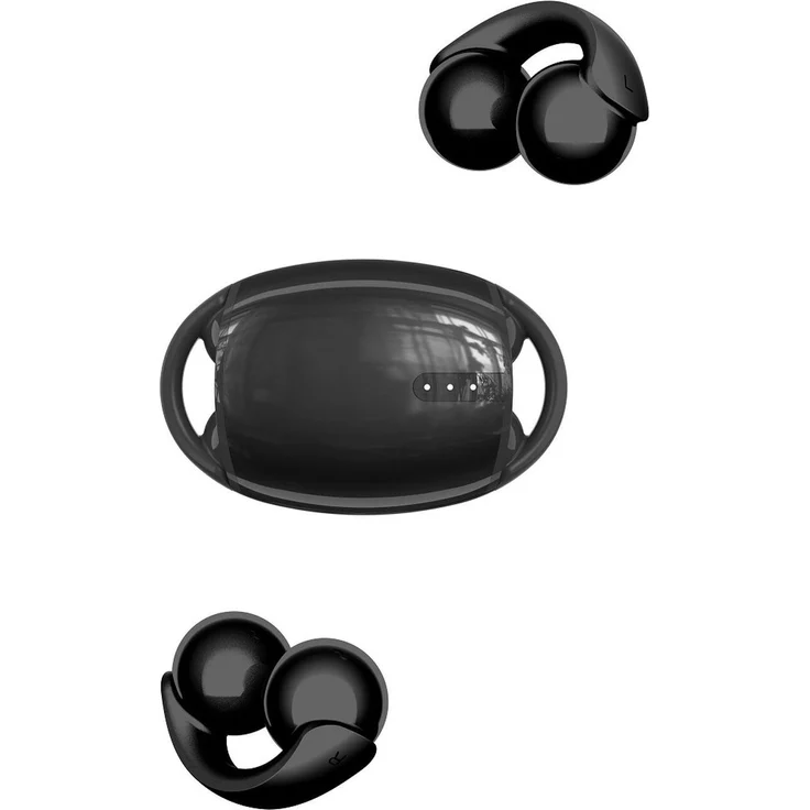 Devia Smart M5 OWS Over-Ear-Kopfhörer Bluetooth 5.3 mit Ladebox Schwarz
