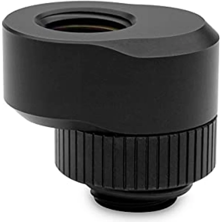 EKWB EK-Quantum Torque Rotary Offset 7 - Black Verbindung, schwarz – Bild 2