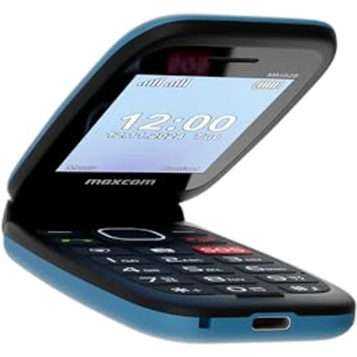 MAXCOM Mm828 2.4´´ 0.08mpx 4G Mobiltelefon Blau - Benutzerfreundliches Klapphandy mit LTE-Abdeckung – Bild 3