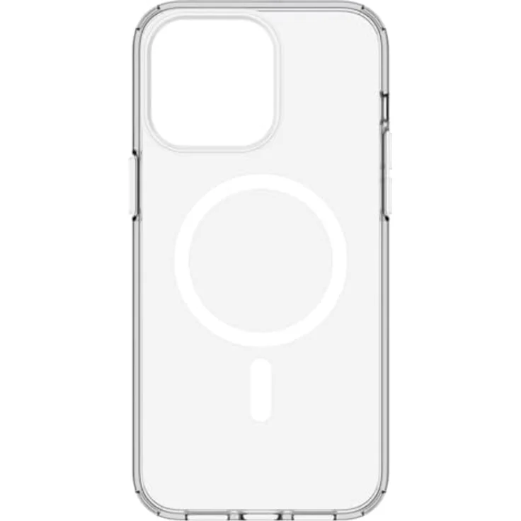 Black Rock Hülle für iPhone 15 Pro Max (MagSafe kompatibel, Slim, TPU, robust, stoßdämpfend, antibakteriell, durchsichtig, Cover, Handyhülle für iPhone 15 Pro Max, Case, Handycase) transparent – Bild 2