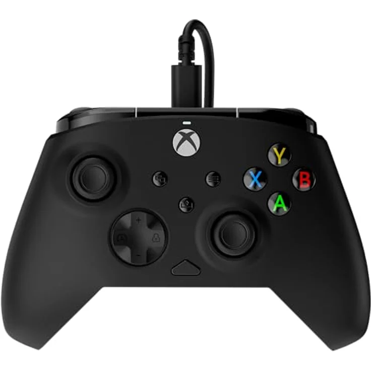 Turtle Beach Rematch Core, Schwarz Wired Gaming Controller, lizenziert für Xbox Series X/S, Xbox One und Windows PCs, ergonomisches Design, Hall-Effekt-Daumensticks, duale Rumble-Motoren, Control Hub App – Bild 2