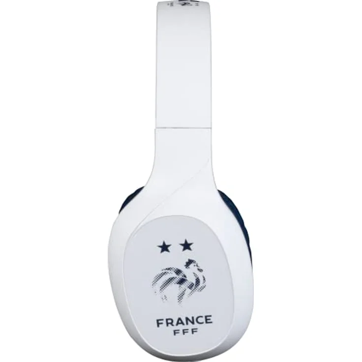 Konix FFF Wireless Gaming Headset für PC, Smartphones und Tablets, integriertes Mikrofon, Bluetooth-Verbindung, Weiß und Marineblau – Bild 5