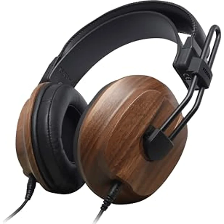 Fostex T60RPmk2CL, geschlossene Ohrumschließende Kopfhörer mit RP Planar Magnetic Treibern, Frequenzbereich 10-40000 Hz, Schwarznuss-Ohrschalen, abnehmbares Kabel – Bild 1