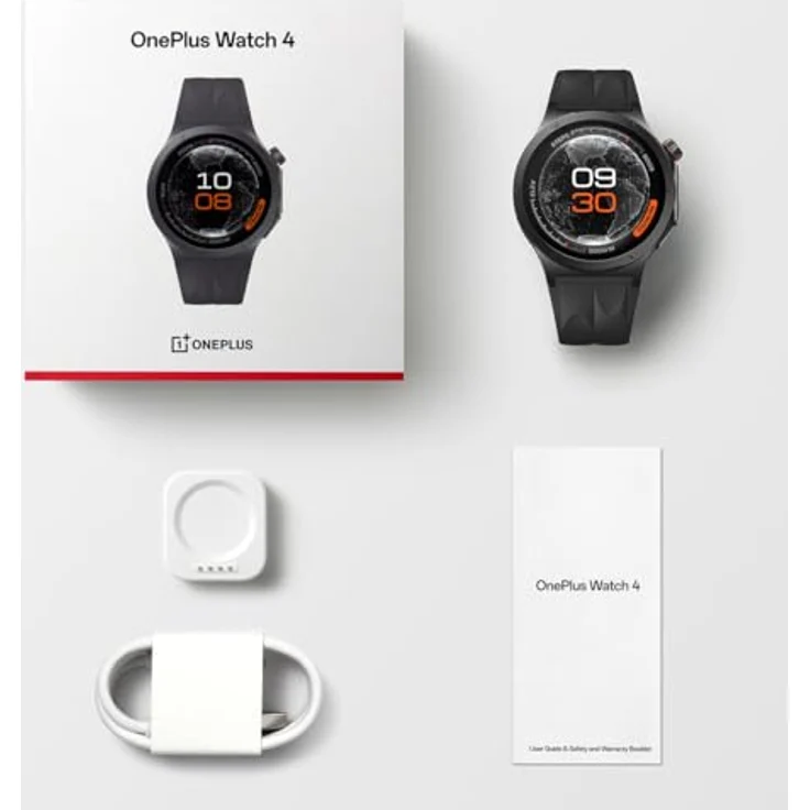 OnePlus Watch 4, Smartwatch mit Fitness-Tracking, Schwarz – Bild 9