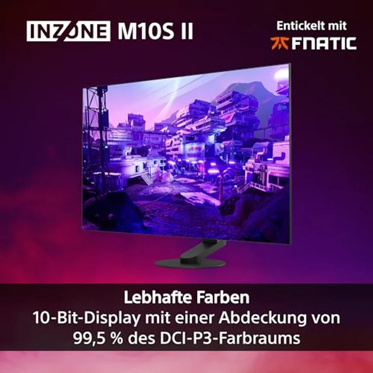SONY INZONE M10S II, OLED 27 Zoll QHD Gaming Monitor mit 0,02 ms Reaktionszeit und 540 Hz Bildwiederholrate – Bild 10