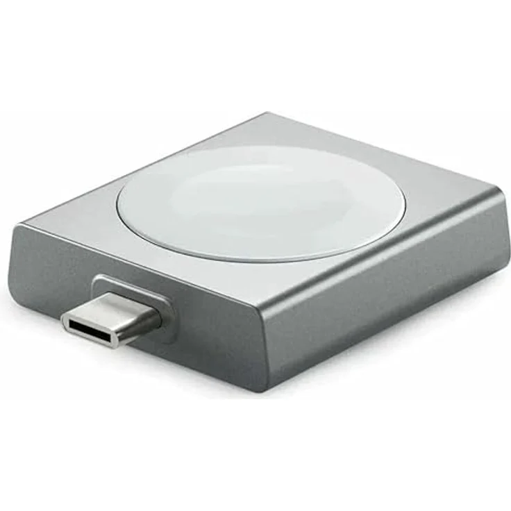 Alogic Magnetic Apple Watch Charger, Smartwatch Zubehör mit Magnetladung, Weiss – Bild 1