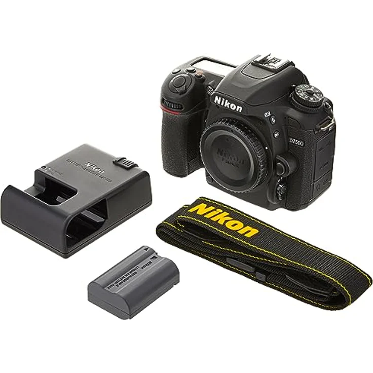Nikon D7500 Digital SLR im DX Format (20,9 MP, EXPEED 5-Prozessor, AF-System mit 51 Messfeldern, ISO 100-51.200, 4K UHD Video incl. Zeitraffer Video) – Bild 3