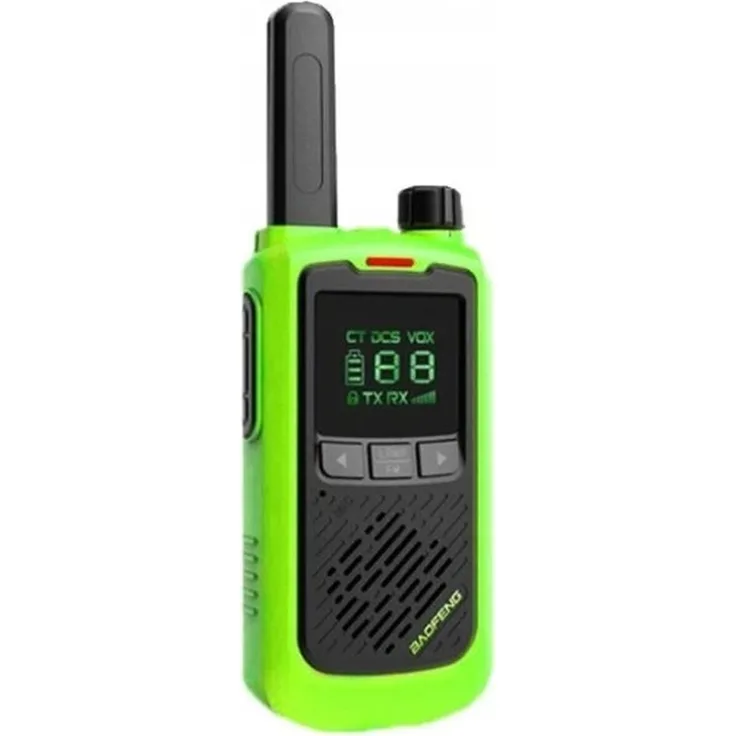 BAOFENG BF-T17, grünes Walkie-Talkie mit 16 Kanälen, Reichweite bis 10 km und aktiver Geräuschunterdrückung
