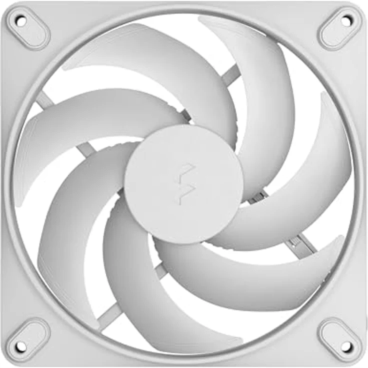 Fractal Design Momentum 14, Leiser 140 mm PC-Gehäuselüfter mit LCP Flügel, FDB-Lager, PWM-Steuerung, Weiß – Bild 2