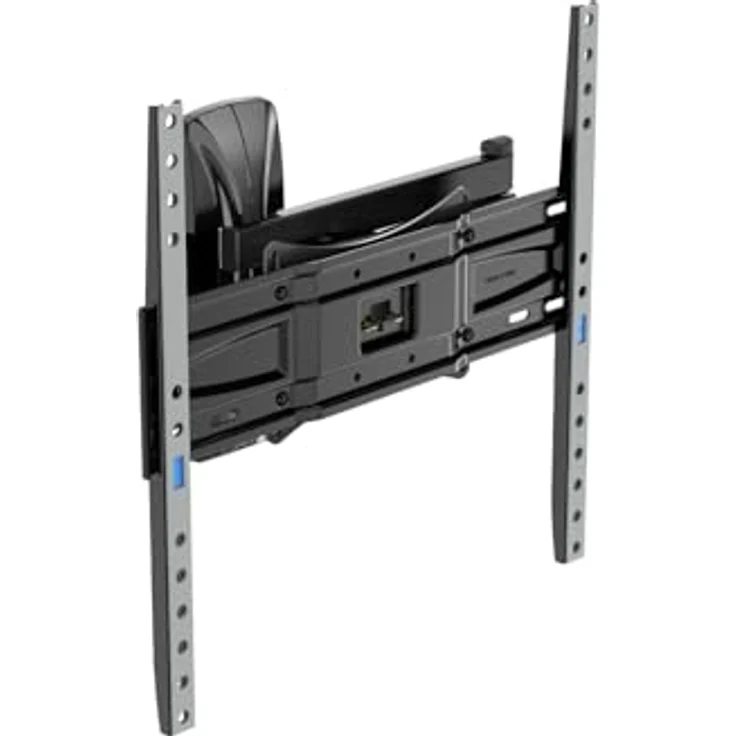 Meliconi Slimstyle Plus 400 SDR, TV-Wandhalterung 40''-82'' VESA 200-300-400, Maximalbelastung 30 Kg, Horizontale Neigung ±90°, Vertikale Neigung +10°/-5°, mit Fast Block, Easy Fix Up & Down System, schwarz – Bild 5