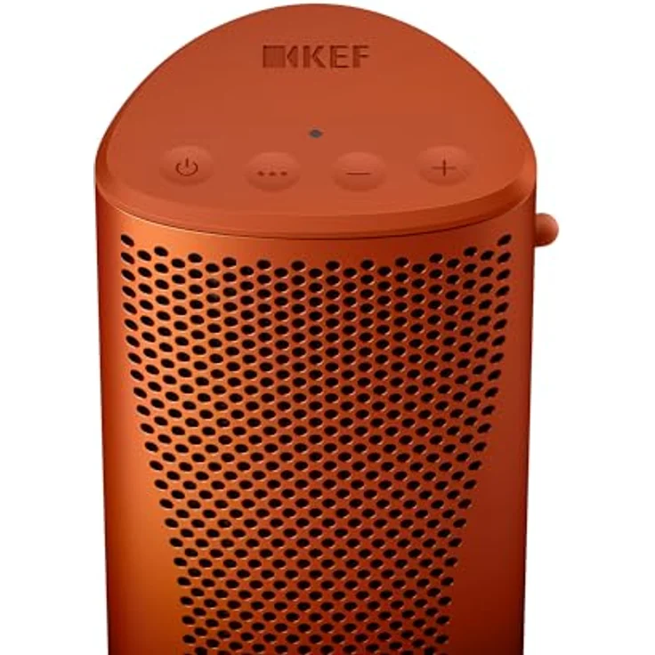 KEF Muo High-Fidelity tragbarer Bluetooth-Lautsprecher, Orange Moon | Bluetooth 5.4, IP67 wasserdicht, 24 Std. Wiedergabezeit – Bild 5