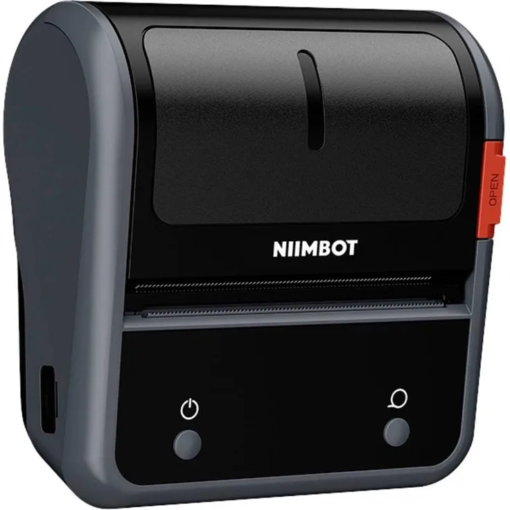 Niimbot B3S Etikettendrucker, Mobil, Grau, 203 dpi, USB-C, Bluetooth