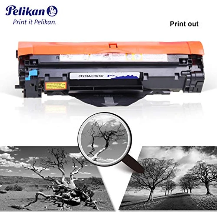 Pelikan CF283A, Toner Schwarz mit exakter Farbwiedergabe, kompatibel mit Druckern – Bild 5
