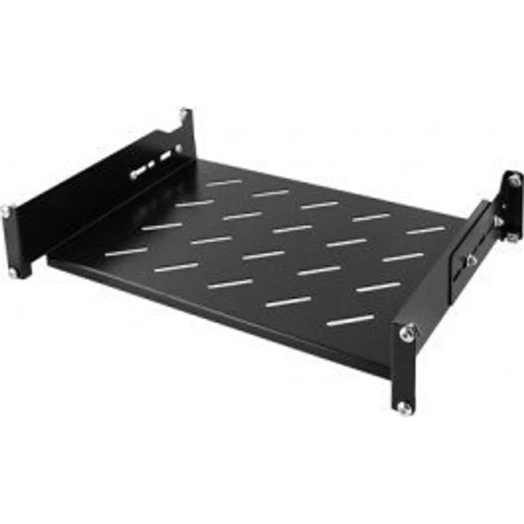 DSIT 19 Zoll Universeller Fachboden 550mm bis 790mm - 1 HE – Bild 1