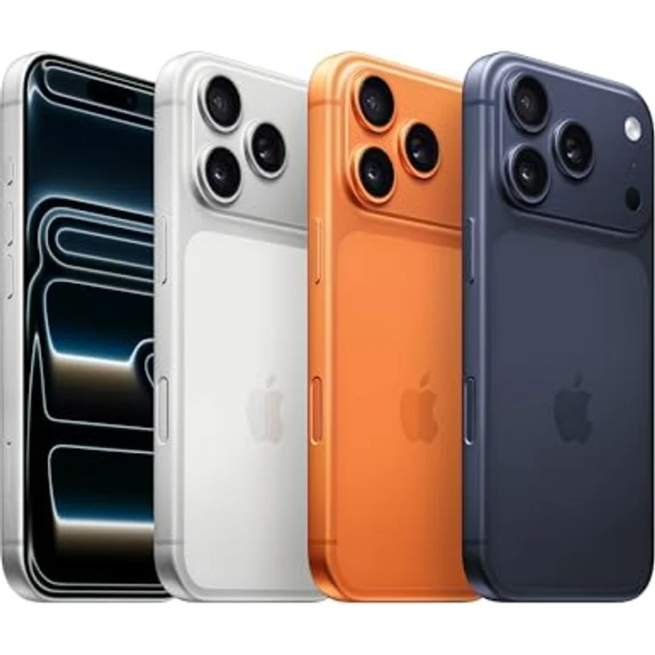 Apple iPhone 17 Pro (256 GB, Cosmic Orange, 6.30", Dual SIM, 5G), Smartphone, Orange – Bild 5