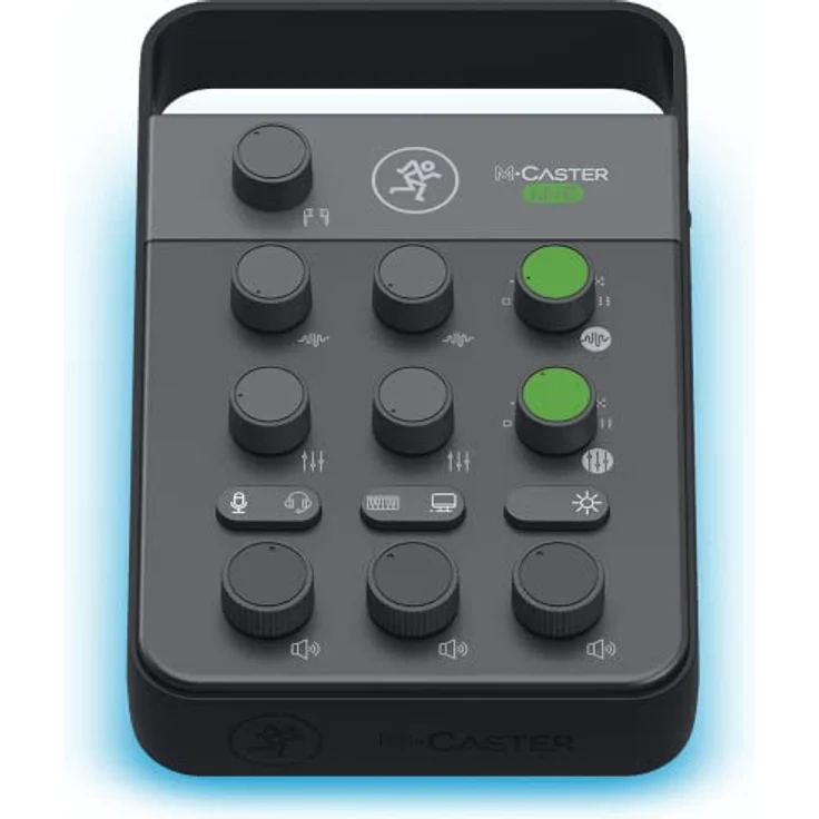 Mackie M-Caster Live, tragbarer Studio- und Livemixer mit ContourFX, StreamFX und RGB-Beleuchtung, Schwarz – Bild 11