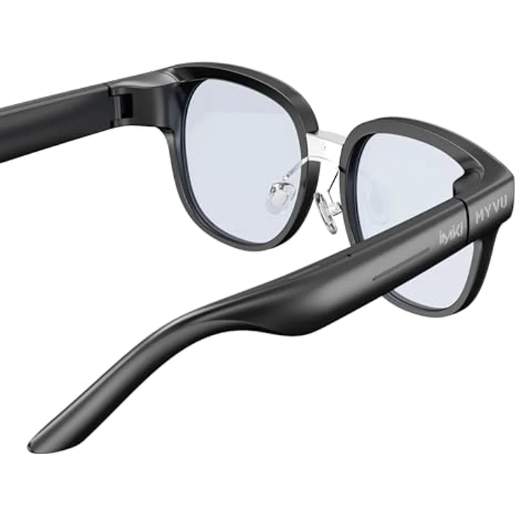 IMIKI MYVU Smart Glasses AR Brille mit MicroLED-Display, Echtzeit-Übersetzungsfunktion, integriertes GPS, integrierter Teleprompter, Black – Bild 4