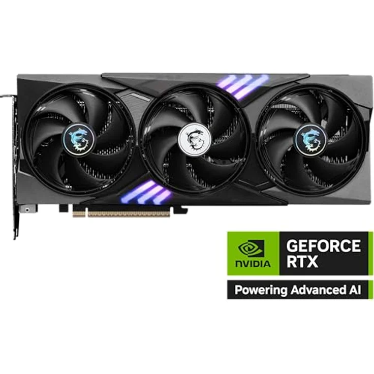 MSI GeForce RTX 5060 Ti Gaming Trio OC, 16GB GDDR7, Boost 2647 MHz, PCIe 5, HDMI 2.1b, DisplayPort 2.1b – Bild 2