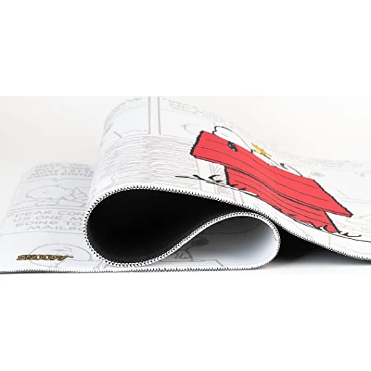 Grupo Erik Mausepad XXL Peanuts Snoopy Gaming Mousepad XXL rutschfest und Wasserabweisend Mauspad Groß - Mouse Pad XXL Gaming Schreibtischunterlage PC Zubehör Gaming – Bild 5