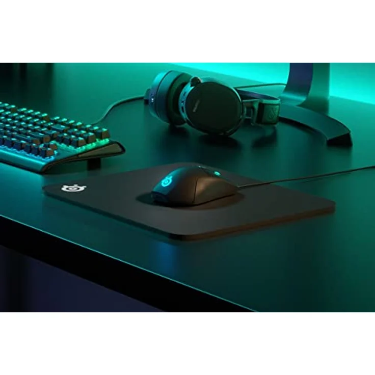 SteelSeries Qck Heavy - Cloth Gaming Mouse Pad - Extradicke Rutschfeste Gummiunterlage - Größe M - 2020 Edition – Bild 4