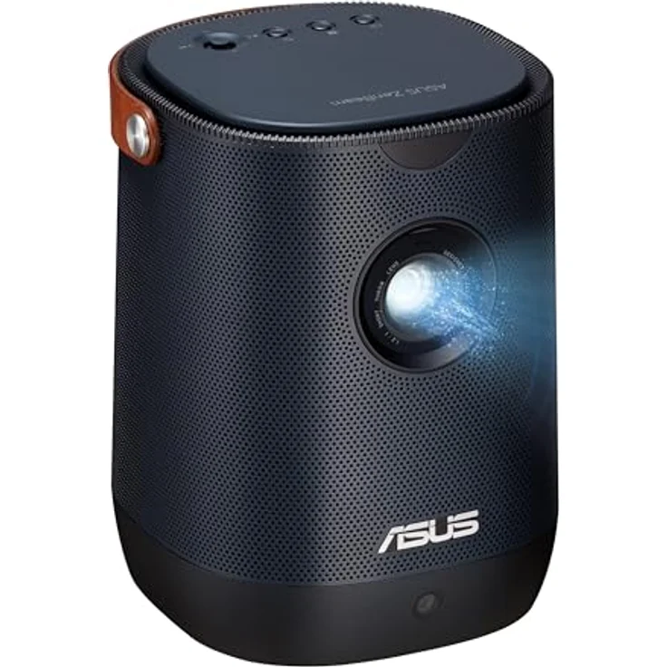 ASUS ZenBeam L2 Smart tragbarer LED Projektor (960 LED Lumen, 1080p, Google zertifizierte Android 12 TV Box, Sound von Harman Kardon, 10 W Lautsprecher, integrierter Akku, ASUS Light Wall) – Bild 3