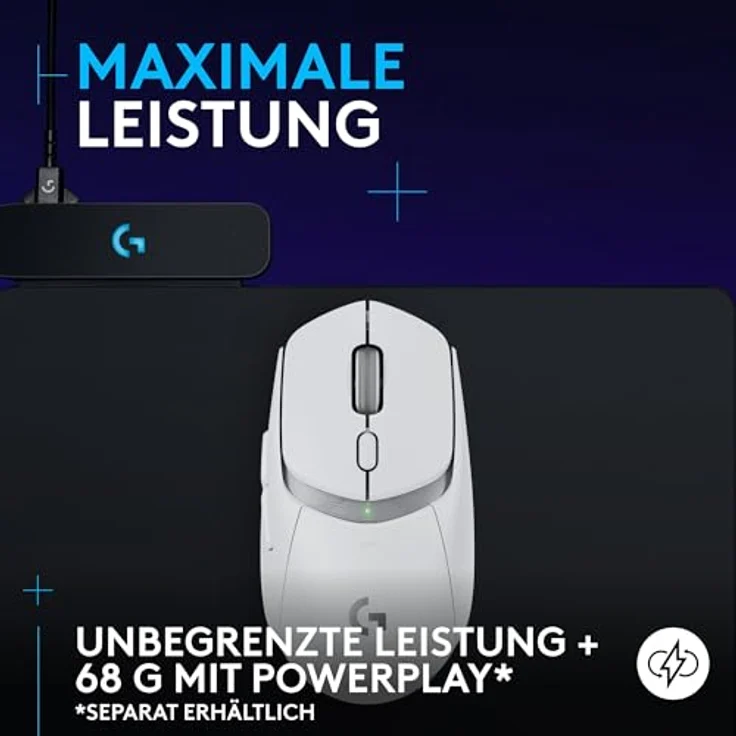 Logitech G309 Lightspeed (Kabellos), Maus, Weiss – Bild 7