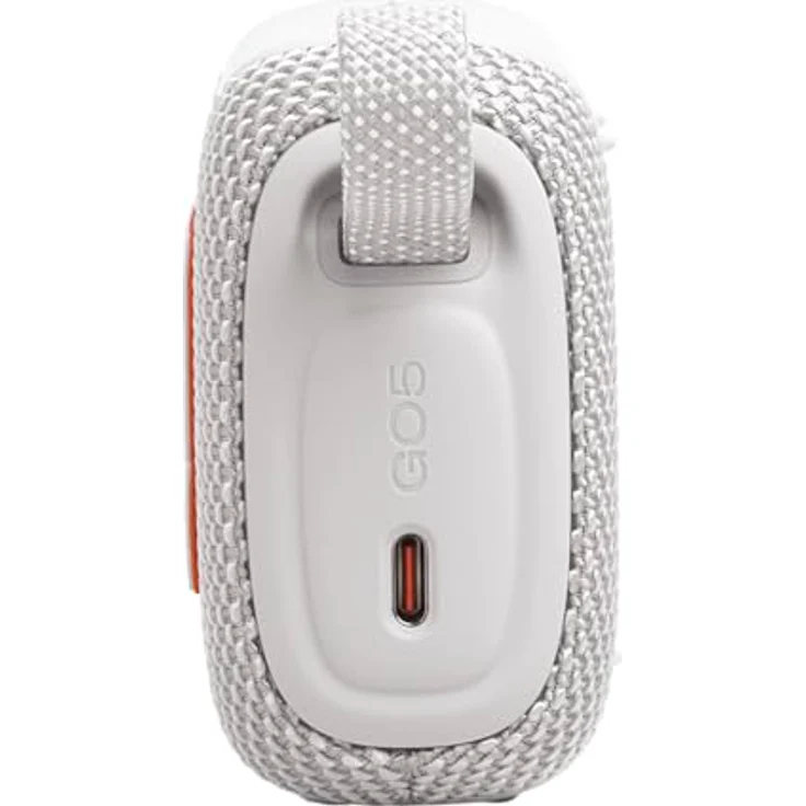 JBL GO 5, Ultra‑tragbarer Bluetooth‑Lautsprecher mit JBL Pro Sound, kräftigem Bass, AirTouch‑Pairing, wasserdichtem Design, 10 Stunden Wiedergabezeit, Weiß – Bild 5