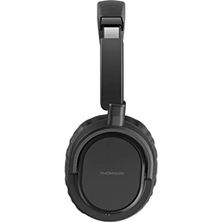 Thomson Headset mit Mikrofon und langem Kabel (Stereo-Kopfhörer für PC oder TV, Over-Ear Ohrhörer mit Lautstärkeregeler, 8 m Kabel, 3,5 mm Klinkenkabel, 6,35 mm Adapter), schwarz – Bild 3