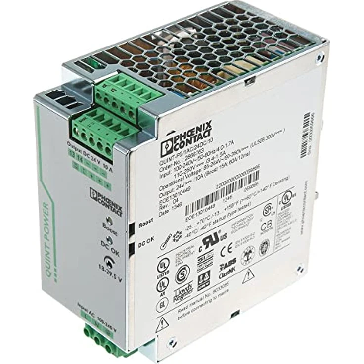 Phoenix Contact QUINT PS/1AC/24DC/10, Stromversorgung mit 24 V DC, 10 A, POWER BOOST und hoher Effizienz – Bild 2