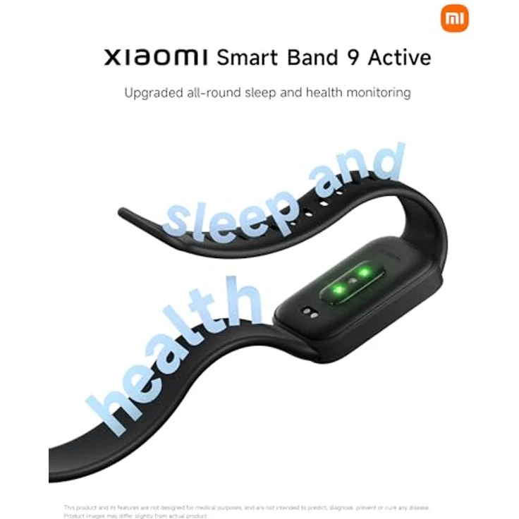 Xiaomi Smart Band 9 Active Schwarz – 1.47" TFT, 450 Nits, 18 Tage Akku, 50 Sportmodi, SPO₂-Sensor, 5ATM Wasserdicht – Bild 5
