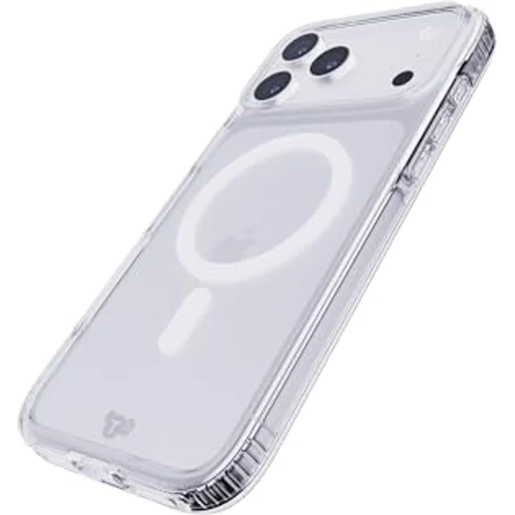 tech21 EvoClear mit MagSafe für Apple iPhone 17 Pro Max, Aufprallschutz bis 3,6 m, anti-gelb und kratzfest, mechanische Tasten – Bild 3