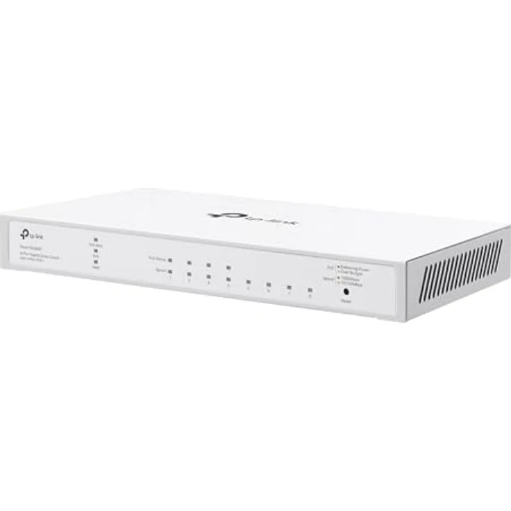 TP-Link Festa Festa FS308GP 8-Port Gigabit Switch, 4× Gigabit 802.3af/at PoE+ Ports, 62W Gesamt-PoE-Budget, Kostenlose Cloud-Verwaltung, Für Unternehmen – Bild 3