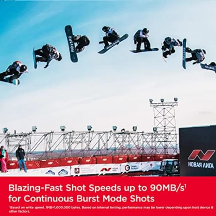 SanDisk Extreme PRO 64 GB SDXC Speicherkarte Class 3 V30 170 MB-s 90 MB-s (SDSDXXU-064G) – Bild 3