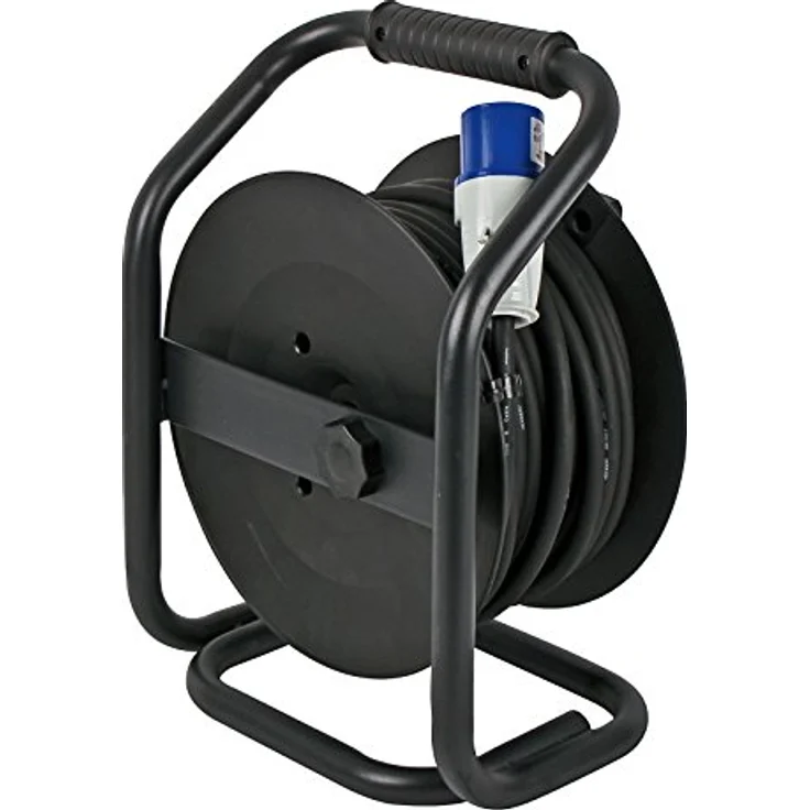 Carbest CEE Camping Kabeltrommel 25 Meter, 3x 2,5 mm, 3600 Watt, 16A, mit Thermoschutzschalter IP44 – Bild 2