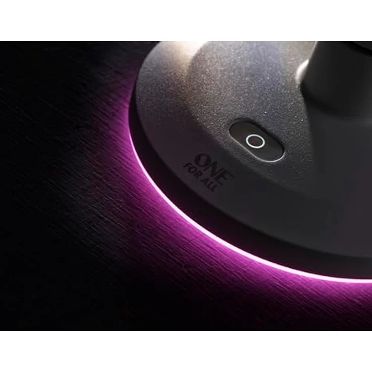 One for All Monitor Halterung Experience RGB Single, Monitor Halterung für bis zu 45 Zoll, Weiß – Bild 7