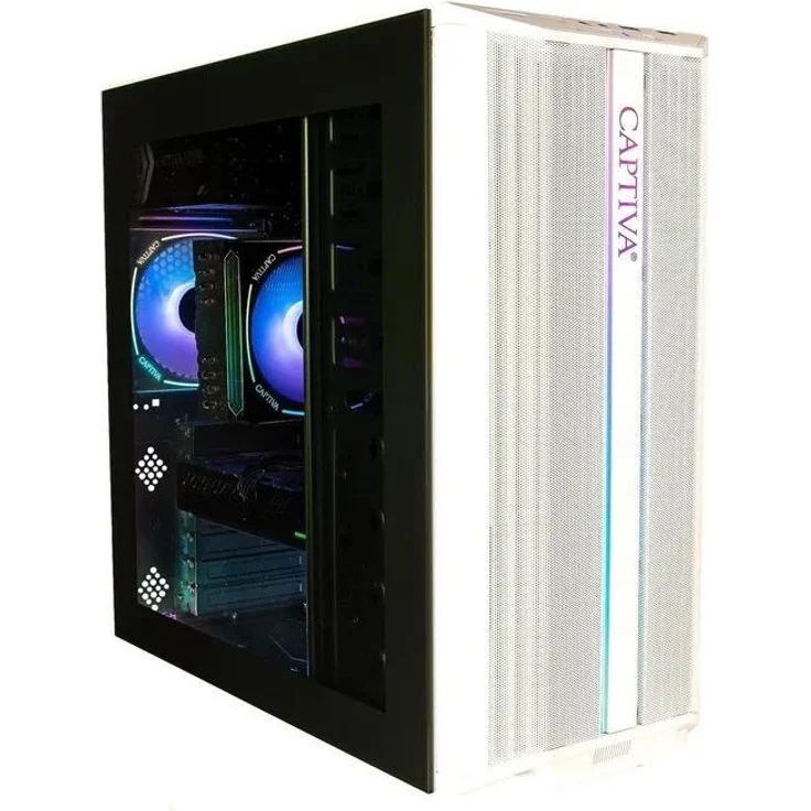 CAPTIVA Entry Gaming R10-4095, AMD Ryzen 7 5700X, 3,4 GHz, 16 GB RAM, 1 TB SSD, RGB Midi-Tower, Windows 11 Home