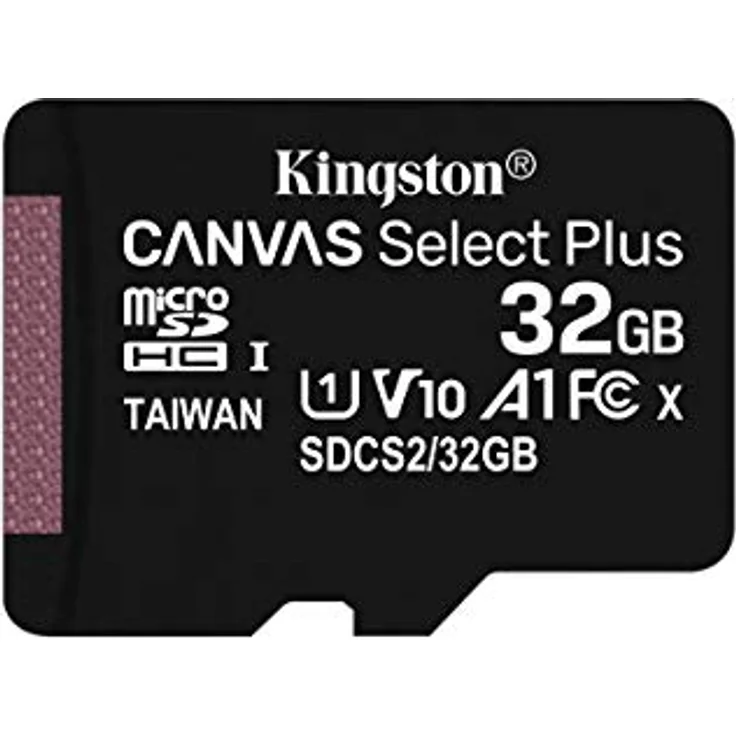 Kingston microSDHC Canvas Select Plus Speicherkarte (16 GB, 100 MB/s, A1, Class 10, UHS-I, inkl. Adapter) 32 GB – Bild 4