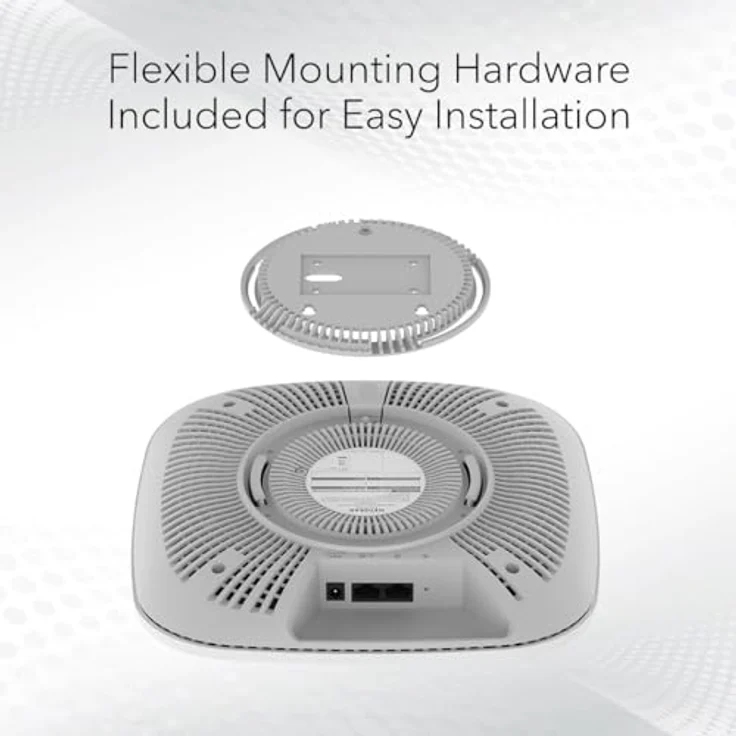 Netgear WAX628 Access Point, wifi 6, ergonomisches Design – Bild 3