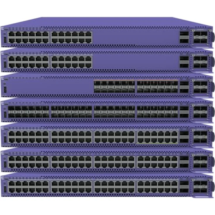 Extreme Networks 5520 VERSATILE INTERFACE MODULE (4 Ports) Netzwerk Switch, mit vier 25GbE SFP28 Ports MACs – Bild 6