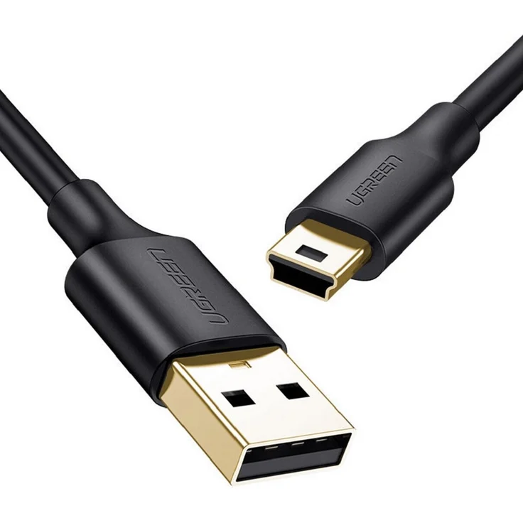 Ugreen USB 2.0 Kabel auf Mini-USB, 480 Mbit/s, 1,5 m, schwarz