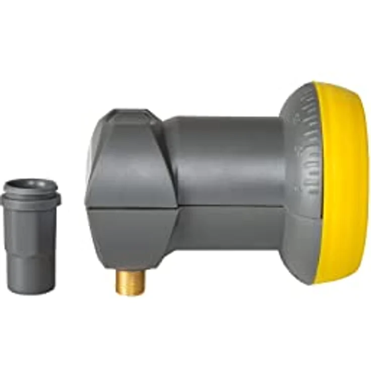 Humax Gold Single LNB, digitales Satelliten universal LNB mit LTE-Filter für 1 Teilnehmer inkl. Wetterschutztülle + F-Stecker für besten Satempfang in HD, Full HD, UHD, 4K und 8K – Bild 5