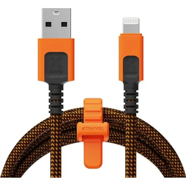 Xtorm Xtreme USB zu Lightning Kabel, 1,5 Meter, extrem flexibel und langlebig mit DuraCore-Technologie, ideal für Apple-Geräte