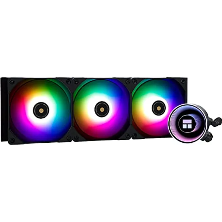 Thermalright Frozen Notte 360 (schwarz) - Watercooling AIO mit LED A-RGB Unendlichkeitseffekt