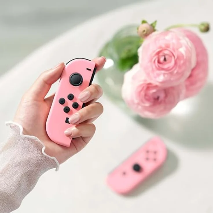 Nintendo Switch - Controller Joy-Con Pastell-Rosa – Bild 3